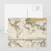 most Belangrijke cultivated plantages spread Distr Briefkaart (Voorkant / Achterkant)