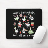 Most Definitely Not All In A Row Christmas Silly G Muismat (Met muis)