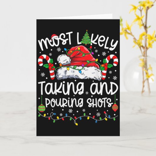 Most Likely Taking And Uring Shots Matching Christ Kaart (Gele Bloem)