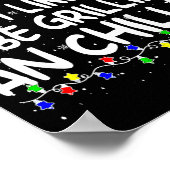 Most Likely To Be Grilling And Chilling Family Chr Poster (Hoek)