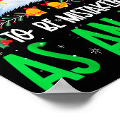 Most Likely To Be Mistaken As An Elf Funny Matchin Poster (Hoek)