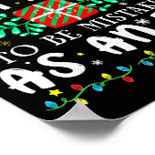 Most Likely To Be Mistaken As An Elf Xmas Matching Poster (Hoek)