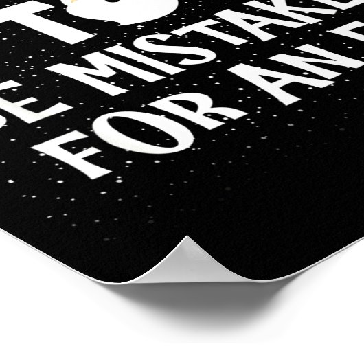 Most Likely To Be Mistaken For An Elf Funny Christ Poster (Hoek)