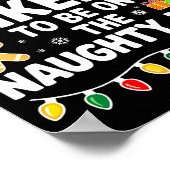 Most Likely To Be On The Naughty Lis Family Christ Poster (Hoek)