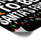 Most Likely To Be Santa's Favorite Family Matching Poster (Hoek)