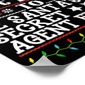 Most Likely To Be Santa's Secret Agent Elf - Chris Poster (Hoek)