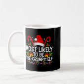 Most Likely To Be The Mpy Elf Funny Xmas Koffiemok (Links)