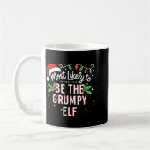 Most Likely To Be The Mpy Elf Funny Xmas Koffiemok (Links)