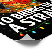 Most Likely To Bring Home A Stray Cat Funny Christ Poster (Hoek)