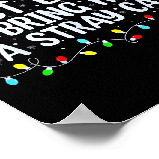 Most Likely To Bring Home A Stray Cat Matching Chr Poster (Hoek)