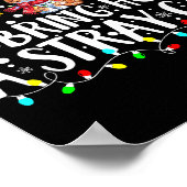 Most Likely To Bring Home A Stray Cat Pet Lover Ch Poster (Hoek)