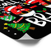 Most Likely To Call Santa 67 Bruh Six Seven Christ Poster (Hoek)