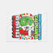 Most Likely To Call Santa 67 Bruh Six Seven Meme C Fleece Deken (Voorkant (Horizontaal))