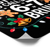 Most Likely To Call Santa 67 Six Seven Bruh Christ Poster (Hoek)