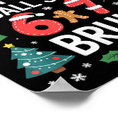 Most Likely To Call Santa 67 Six Seven Bruh Christ Poster (Hoek)