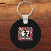 Most Likely To Call Santa 6-7 Six Seven Bruh Chris Sleutelhanger (Voorkant)