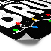 Most Likely To Call Santa Bruh Boy Funny Matching  Poster (Hoek)