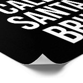 Most Likely To Call Santa Bruh Christmas Family Ma Poster (Hoek)