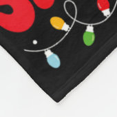 Most Likely To Call Santa Bruh Xmas Funny Matching Fleece Deken (Hoek)