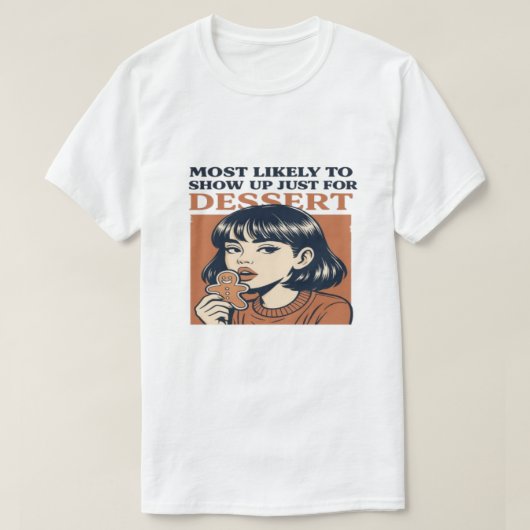 most likely to Christmas tee T-shirt (Design voorkant)