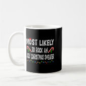 Most Likely To Christmas Xmas Pajamas Funny Matchi Koffiemok (Links)