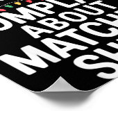 Most Likely To Complain About Matching Funny Xmas  Poster (Hoek)