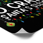 Most Likely To Crash Santa's Sleigh Matching Chris Poster (Hoek)