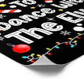 Most Likely To Dance With Elves Family Match Chris Poster (Hoek)