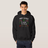 MOST LIKELY TO DECK THE HALLS HOODIE (Voorkant volledig)