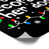 Most Likely To Decorate Her Dog C-hristmas Matchin Poster (Hoek)