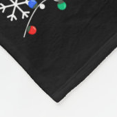 Most Likely To Decorate Her Dog Christmas Family M Fleece Deken (Hoek)