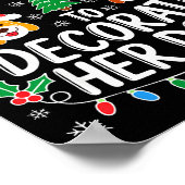 Most Likely To Decorate Her Dog Shirt Family Chris Poster (Hoek)