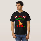 most likely to decorate her dog t-shirt (Voorkant volledig)