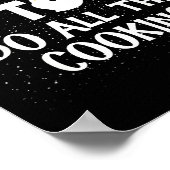 Most Likely To Do All The Cooking Christmas Family Poster (Hoek)