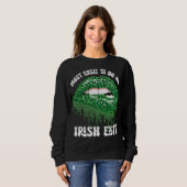 Most Likely To Do An Irish Exit Lips Trui (Voorkant volledig)