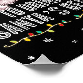 Most Likely To Drink All Santa’s Beer Christmas Dr Poster (Hoek)