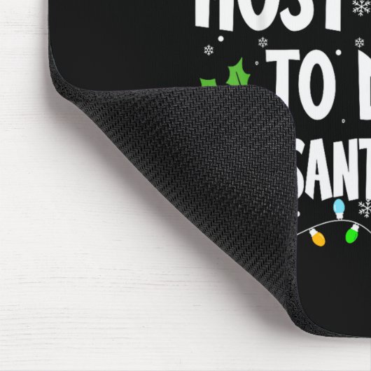 Most Likely To Drink All Santa's Coffee Christmas Muismat (Hoek)