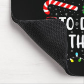 Most Likely To Drink All Santa's Coffee Family Mat Muismat (Hoek)