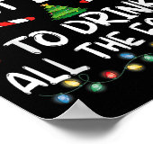 Most Likely To Drink All The Eggnog Christmas Eggn Poster (Hoek)