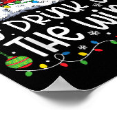 Most Likely To Drink All The Wine Family Matching  Poster (Hoek)