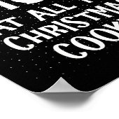 Most Likely To Eat All The Christmas Cookies Match Poster (Hoek)