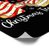 Most Likely To Eat All The Christmas Tree Cakes Fu Poster (Hoek)