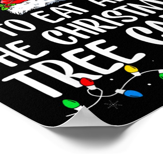 Most Likely To Eat All The Christmas Tree Cakes Xm Poster (Hoek)