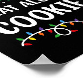 Most Likely To Eat All The Cookies Family Matching Poster (Hoek)