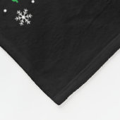 Most Likely To Eat Santa's Cookie Family Christmas Fleece Deken (Hoek)