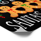 Most Likely To Eat Santa's Cookies Christmas Famil Poster (Hoek)