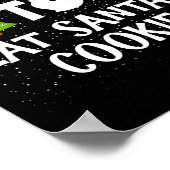 Most Likely To Eat Santas Cookies Family Funny Chr Poster (Hoek)