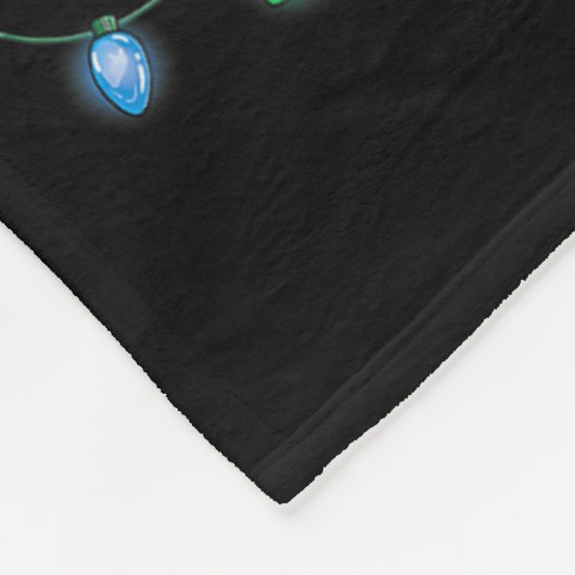 Most Likely To Eat Santa's Cookies Funny Christmas Fleece Deken (Hoek)