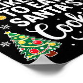 Most Likely To Eat Santa's Cookies Shirt Family Ch Poster (Hoek)