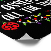 Most Likely To Emble All The Toys Funny Christmas Poster (Hoek)